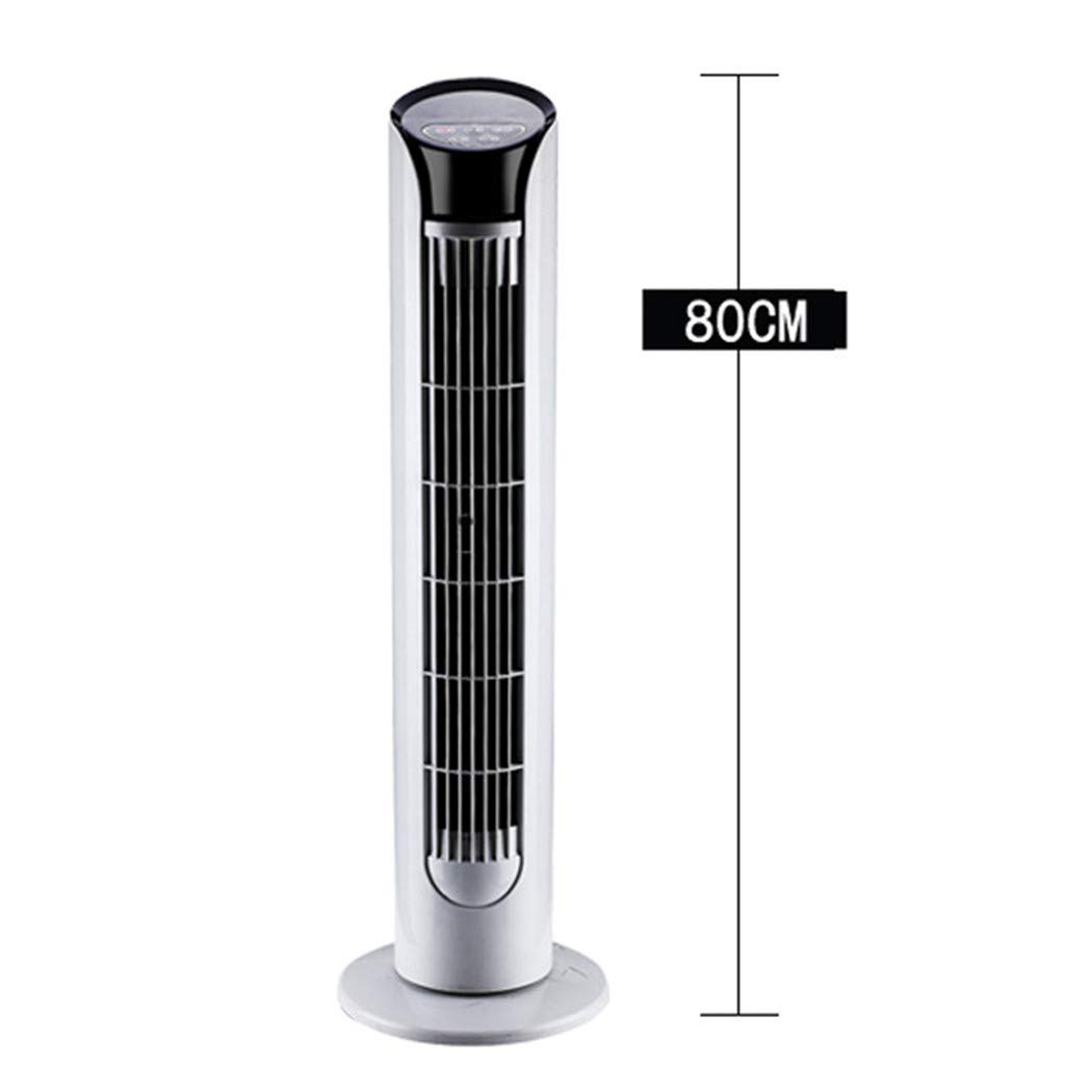 Ventilador De Torre Columna Vertical Oscilación 3 Velocidades Ventilación 3 Modos Estable Silencioso (Blanca)