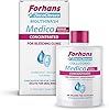 Forhans, Collutorio Medico Concentrato, Azione d'Urto, con Zinco Cloruro, Azione Antisettica, Antibatterica, Astringente e Antinfiammatoria, Gengive Sane, Non Macchia i Denti, 75 ml