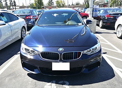 Image of Grille color stripes compatible with bmw accessories 4 Series 2014-2019 F32 F33 F36 9-Beam