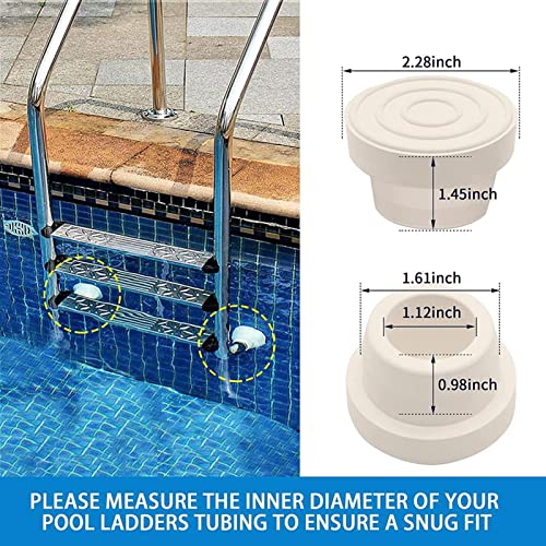 Tapones de Goma para Escalera de Piscina Naysku miniatura 4