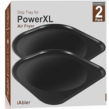 iAbler Air Fryer Drip Tray for PowerXL, Air Fryer Replacement Drip for PowerXL 10 QtVortex Air Fryer Pro,