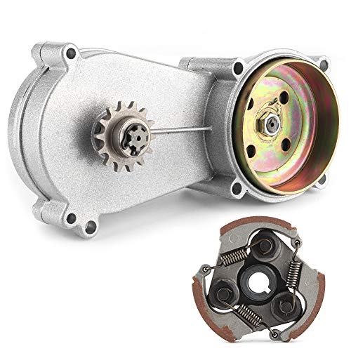 Gear Box Clutch Kit Fit for Mini Pocket Quad Dirt Bike, Three Synonyms of ATV Accessory with T8F Chain, Fits Mini Pit Dirt Pocket