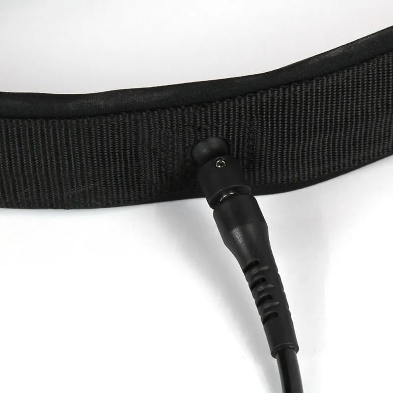 Leash DE WINGFOIL Cintura Coil Howzit Nero