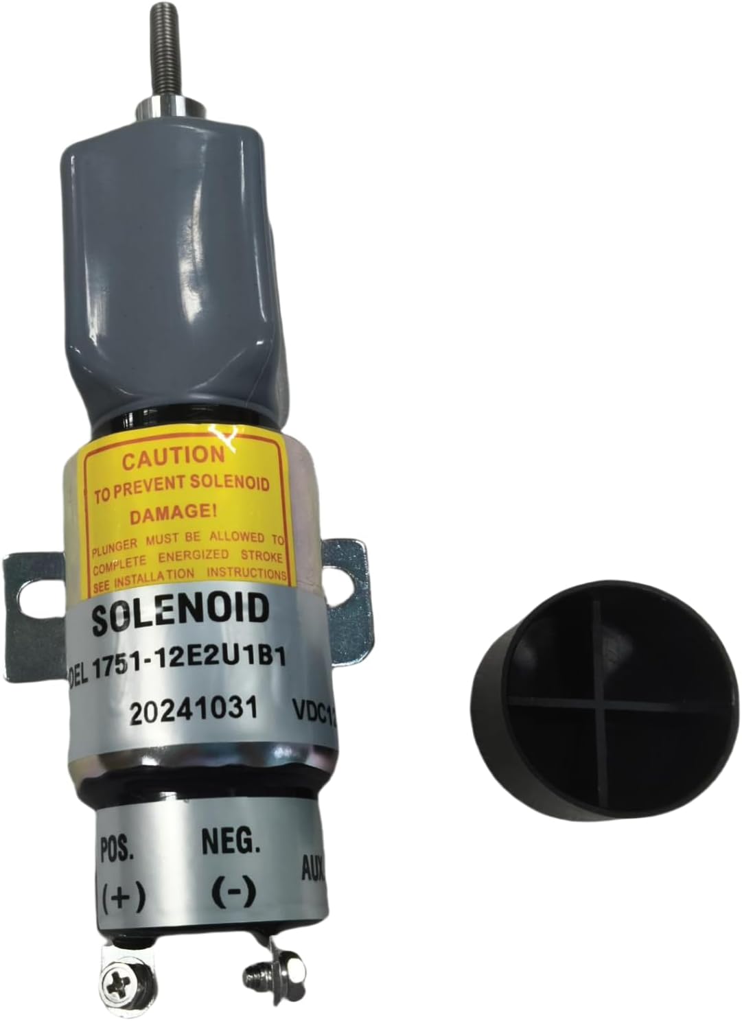 77402gt 77402GT 77402 175112E2U1B1 12V Throttle Actuator Solenoid Genie DSL Solenoid Used for Genie Z45-25JRT,Z80-60RT,S65,S85,GS3369RT GS-2669 RT GS-3369RT GS-3384 GS-3390 GS-4390 GS-5390...
