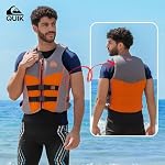 QUIKSILVER Men's Life Vest, USCG and Transport Canada Approved Type III PFD, Evoprene Life Jacket for Boating Fishing Kayaking Paddling Watersports - Dual Size - Image 2