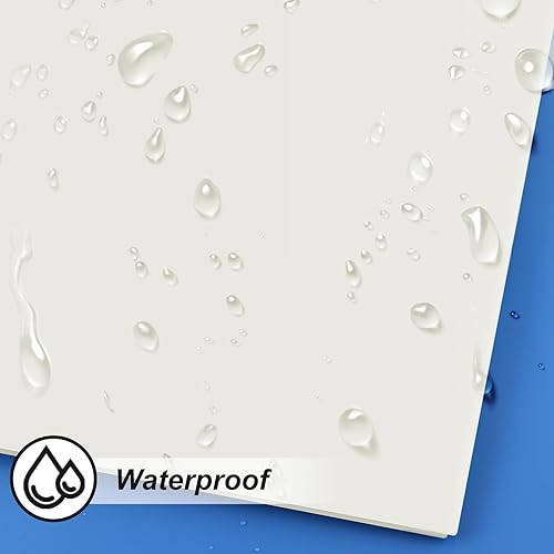 Miniatura 6 de ViVin Paquete de 10 carpetas de plástico con bolsillo frontal transparente, carpetas resistentes de 2 bolsillos con 3 puntas, se adapta a hojas