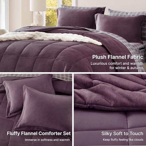33% Off AMBERSPACE Plush King Comforter Set – 7 Pcs - Image 5