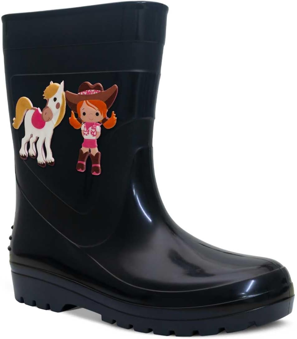 Bota Galocha Infantil Menina Nº 25 ao 34 Botinha Feminina Country Boiadeira 09.48