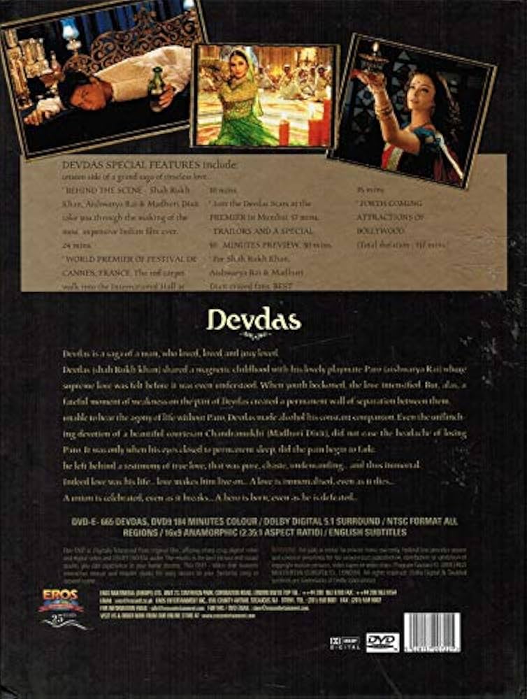 Amazon.com: Devdas - The Signature Series (Brand New 2 Dvd