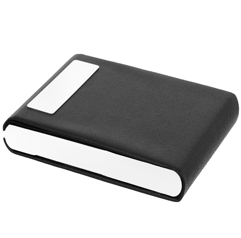 OFIXO Premium Metal (1110) Stylish Executive Credit/Debit/ATM/ID/Visiting Super Sleek, Sturdy || 6 Card Holder 9.5cm X 6.7cm X 1.3cm|| for Men's & Women's
