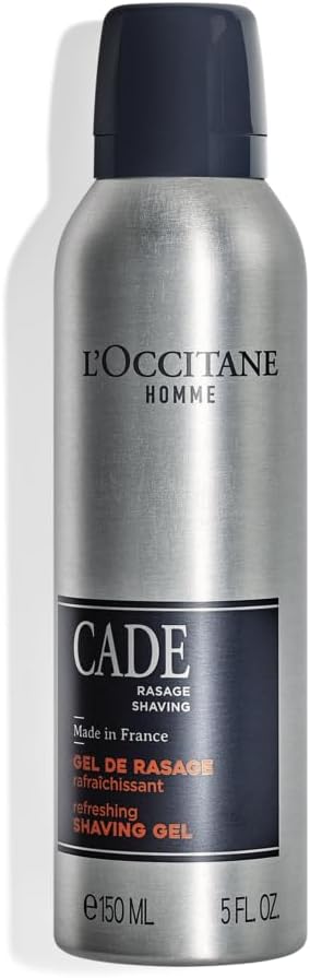 L'OCCITANE - Cade Shaving Gel - 150 ml | All skin types - Protects the skin during shaving and helps reduce irritation - Made in France