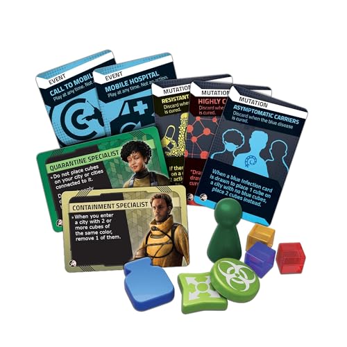 Pandemic Hot Zone: Europe Juego de Mesa Cooperativo miniatura 6