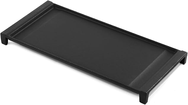 Upgraded WB31X24738 Cast Iron Griddle Replacement for GE Stove Parts WB31X24998 GE Stove Top Griddle WB31X49806 General Electric Gas Range Cooktop Center Griddle Plate JGB700SEJ4SS Flat Top Pan