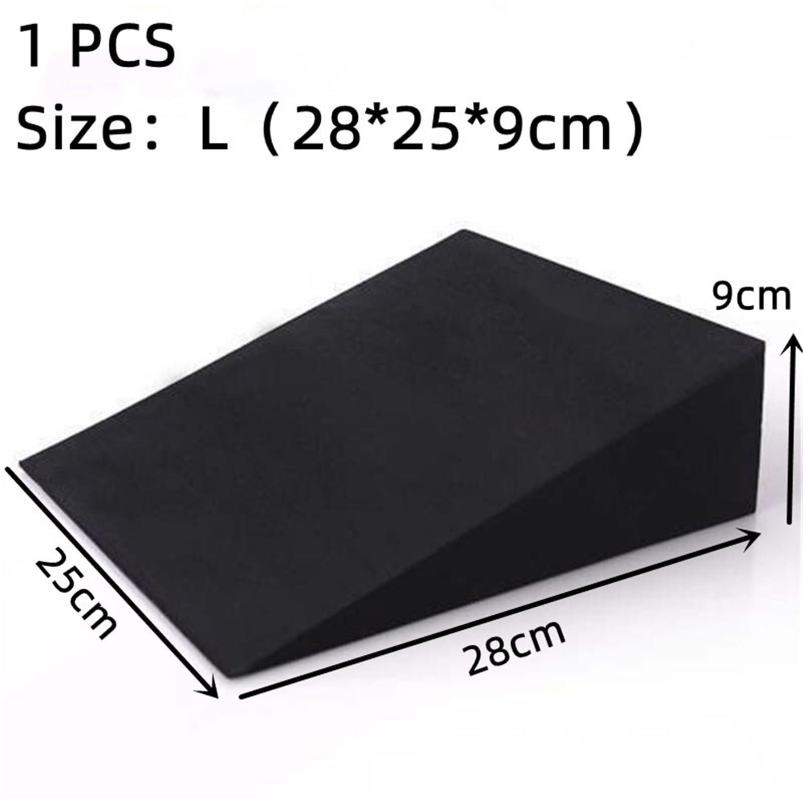 Blocchi Yoga Blocco A Cuneo Tozzo 1/2 Pezzi | Rampa Professionale Antiscivolo for Tavola Inclinata for Yoga Con Tallone E Polpaccio for Sollevamento Pesi