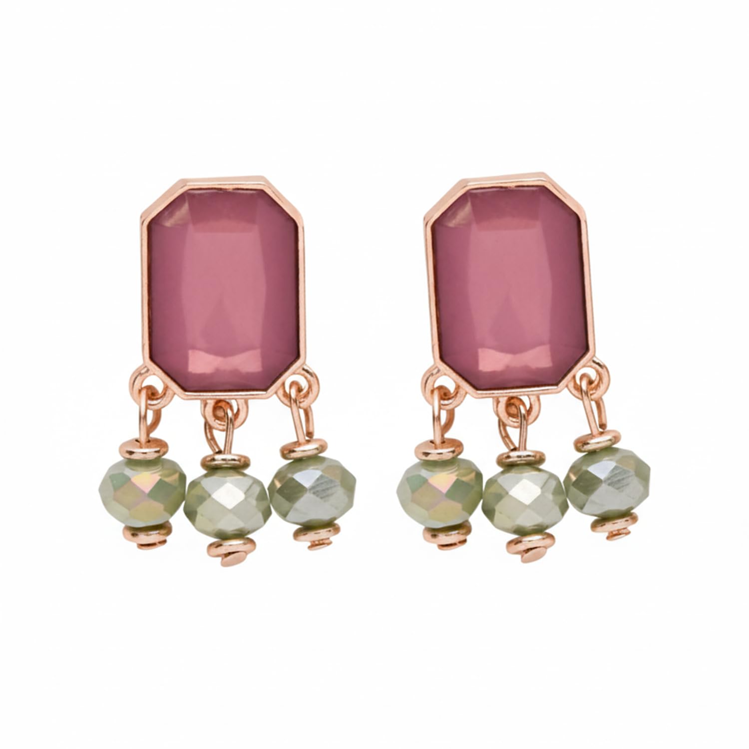 BY EVERSTYLISH Golden Casual Stud Earrings for Women | Lightweight Minimal Wear Jewelry | Minimal Yet Elegant Design-image-46