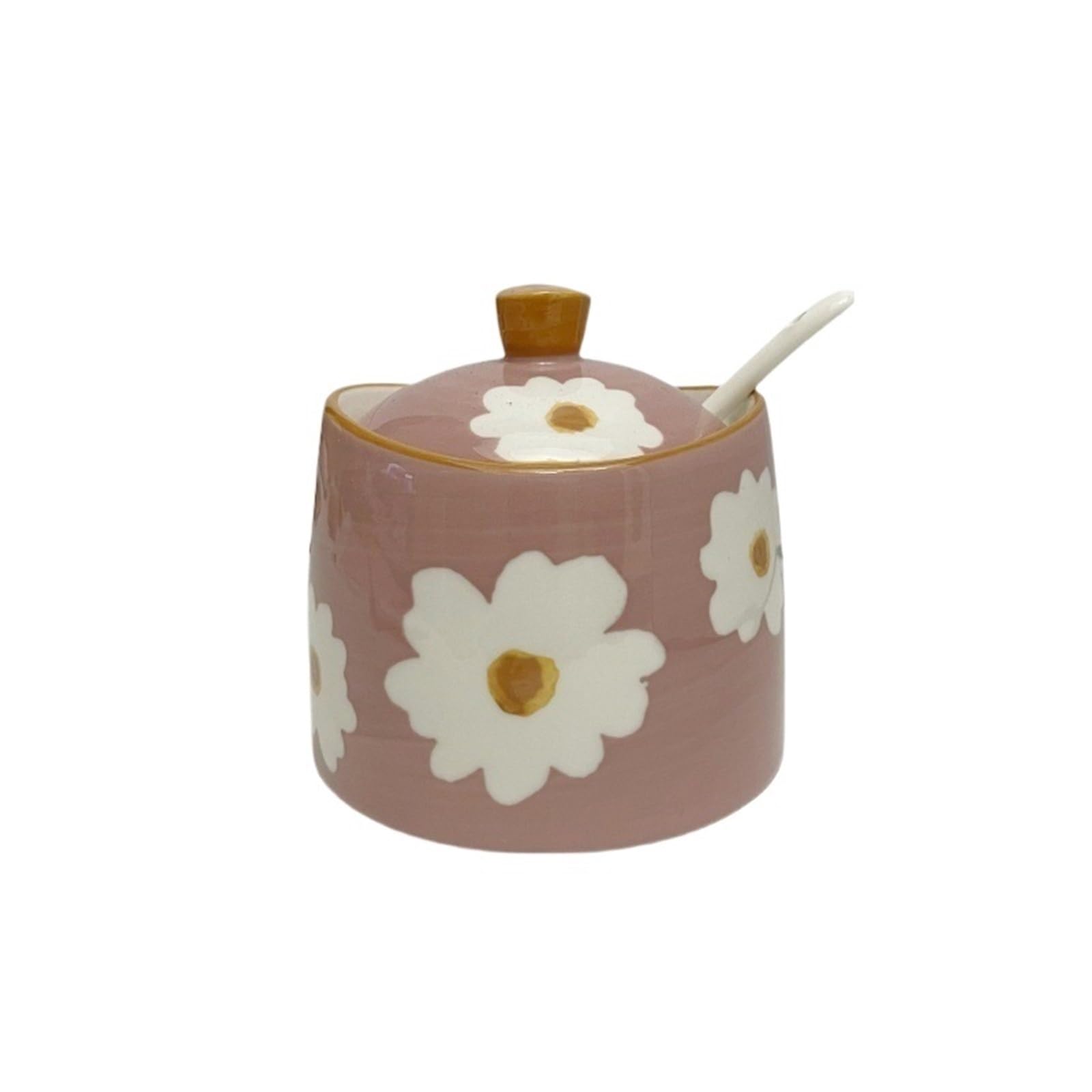 WSQHAO 3Pcs Ceramic Seasoning Jar for Seasoning