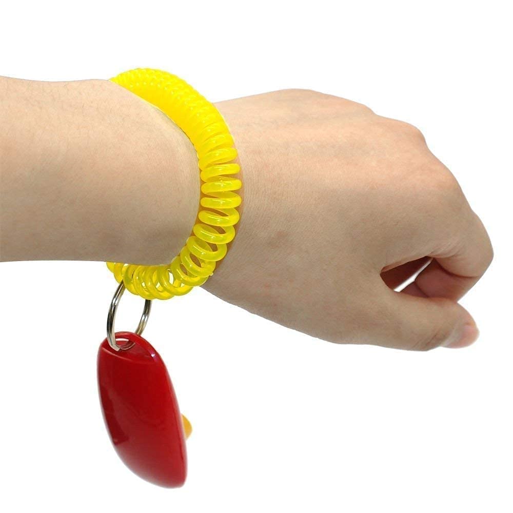Get More Pet Town Pet Training Clicker With Wrist Strap And Strap Hook For Dog/Cat/Kitten/Puppy/Bird(Color May Vary) 3