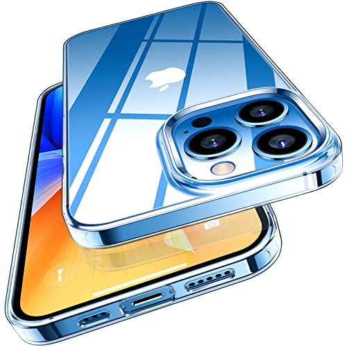 TORRAS Magnetic Slim Fit for iPhone 16 Pro Case, Ultra-Thin 16 Pro Case Compatible with MagSafe, Lightweight Matte Anti-Scratch Hard PC Cover Phone Case for iPhone 16 Pro OriginFit, Transparent