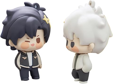 LINK CLICK Anime Keychain Chengxiaoshi Luguang Cute Mini Figure Official Fan Gift Cell Phone Charms Chengxiaoshi+Lguang