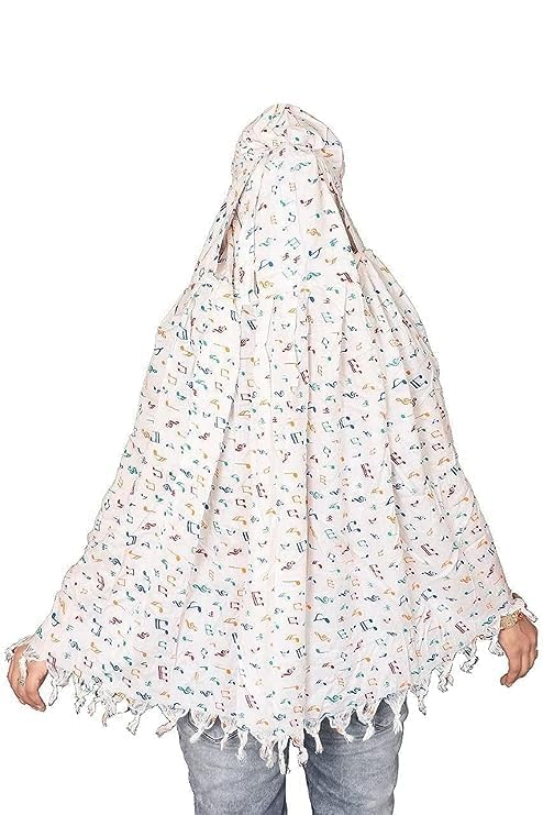 Image of Pure Cotton Long Scarf Cum Mask With Sun Protection Cover Face Cotton Mask scarves Stylish Universal Size Usable dupatto vehicle Driver sunlight UV protection For Girls & Womens