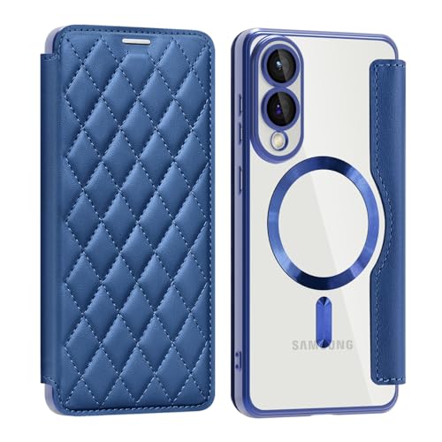 �X�}�z�P�[�X �Ή� Galaxy A55 5G �p �P�[�X �蒠�^ ���z�^ �w�ʓ��� Magsafe�Ή� �J�[�h�|�P�b�g�t�� �M�����N�V�[ A55 5G �蒠�^�P�[�X�p �g�уJ�o�[ �J�[�h���[ �X�^���h�@�\ RFID�u���b�L���O �}�O�l�b�g ���z�t�� �J�[