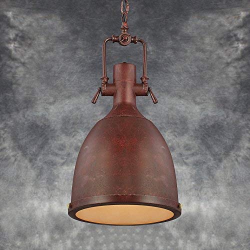 Plafonnier vintage lustre industriel pour remplacer un éclairage blafard