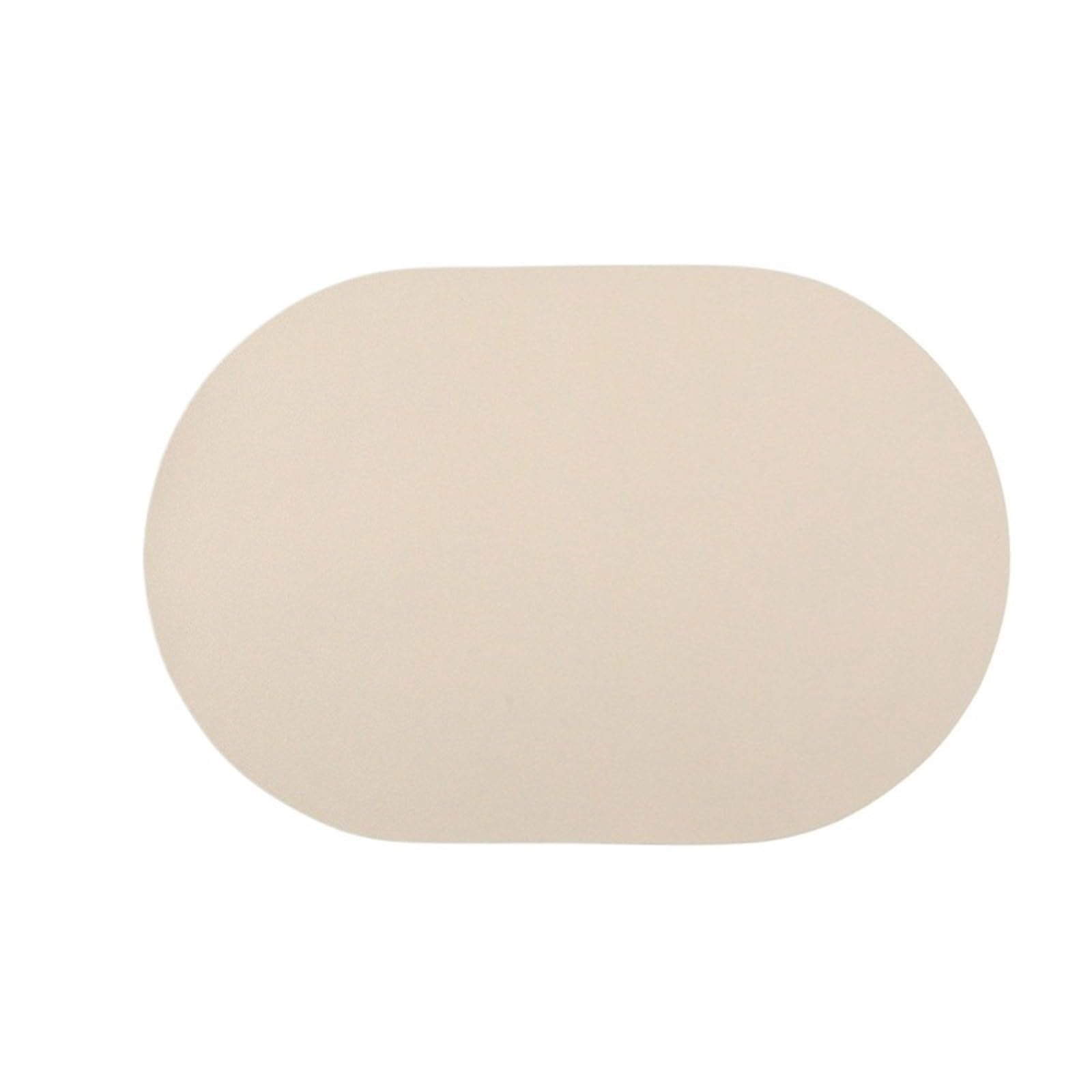 Oval Table Mats Plates Placemat Oval Table Place Mats Desk Cup Coaster Dining Supplies Home Decor(A2)