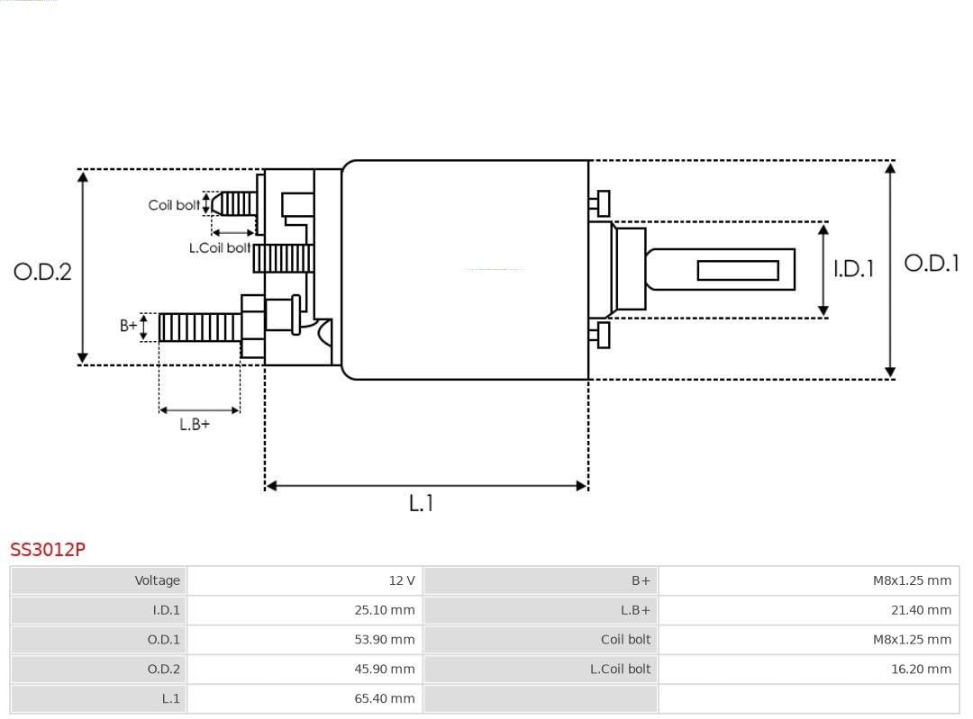 AS-PL SS3012P - Interruttore magnetico di avviamento