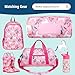 Wildkin Kids Insulated Lunch Box – Durable and Reusable for School & Travel - Magical Unicorns