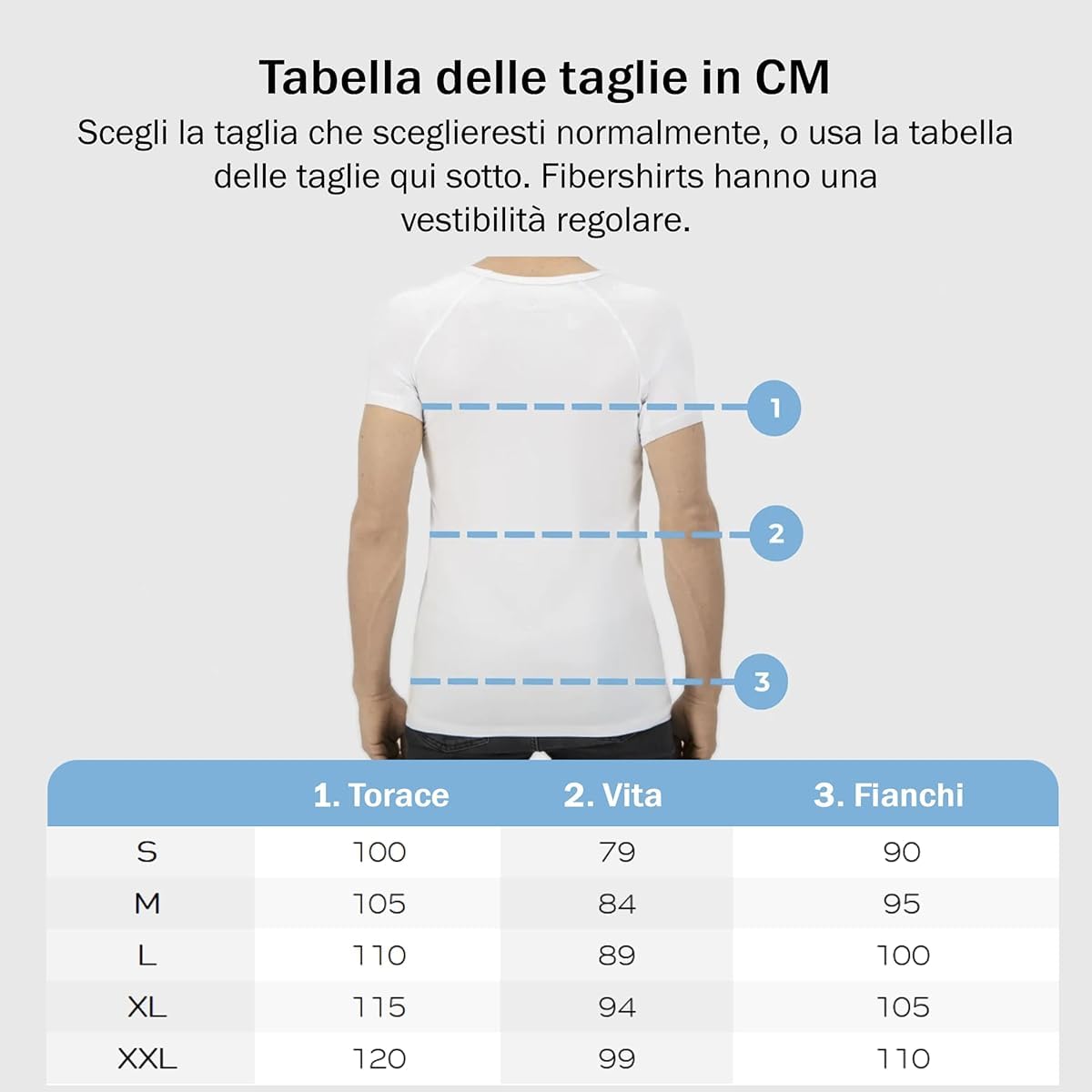 Maglia Anti Sudore - T-Shirt Contro Le Macchie di Sudore - Canotta Antisudore - con ArmPads PRO e Trattamento Silver - Uomo - Scollo a V Profondo