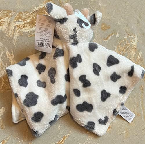 Kids Preferred Carter's Cow Plush Stuffed Animal Snuggler Lovey Security Blanket image 5