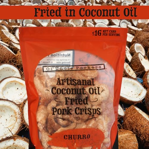 Ol' Uncle Porkers OUPKIT012 Keto-Friendly Churro Pork Rinds thumb #3