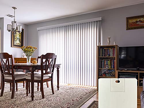 60 Pcs Vertical Blind Repair Tabs Kit Clear Blind Fixer Tabs Verticle Blinds Snap In Replacement Vertical Blinds Replacement Slats Blind Replacement Parts Panels #TOP5