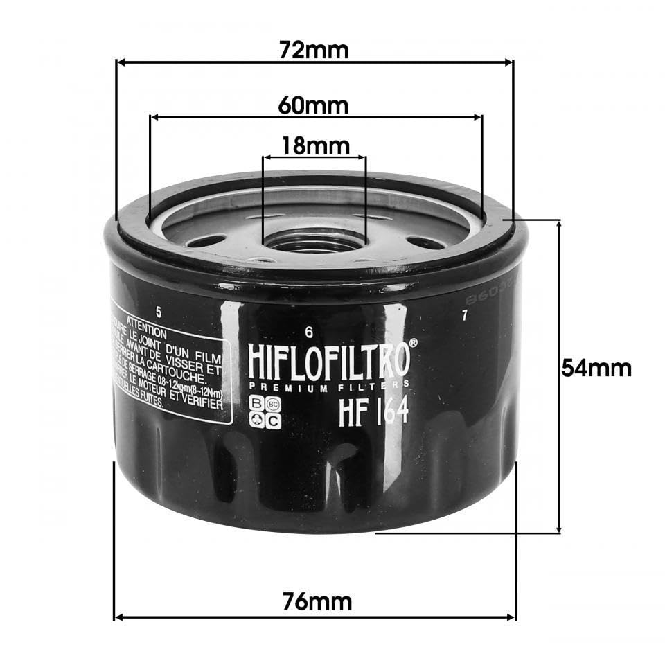 Filtro Aria Hiflofiltro Per BMW R1200 - Compatibile Con GS, R, RT, ST 2004-2010 - Foto 11