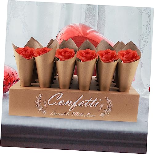 Cônes en papier kraft sans odeur pour préserver vos chocolats de fête - 4