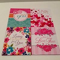 Bible-based Love Books, set of 4 (Just For You, For My Love, Loving Thoughts For You, How I Love Thee) B00UKP83WM Book Cover