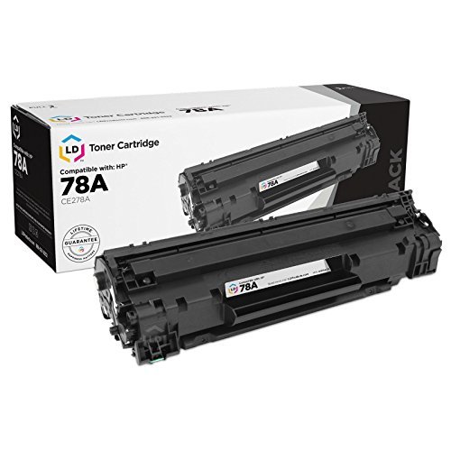 LD Products Compatible Toner Cartridge Printer Replacement for HP 78A CE278A (Black) for use in Laserjet Pro: M1536dnf, M1537dnf, M1538dnf, M1539dnf, P1566, and P1606dn