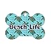 Personalized Sea Turtles Bone Shaped Dog ID Tag - Small