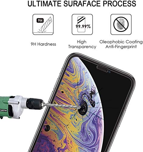 Kit 2 Pellicole (2 pack) Compatibile per iPhone XS...