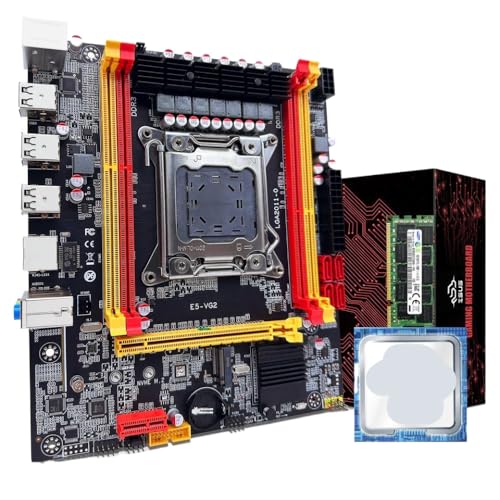 ZSUS X79 VG2 �}�U�[�{�[�h�o���h�� LGA2011 �݊� Xeon E5 2689 C2 CPU 1x16GB DDR3 1600MHz ECC RAM ����� NVME M.2 SATA �T�|�[�g(Motherboard+CPU)