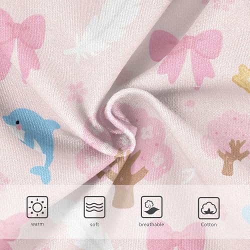 Girls' Underwear Bow-knot Dolphins Toddle Brief Panties 2-8 Years 203005583