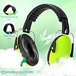 Dr.meter Ear Muffs for Noise Reduction: 27.4SNR Noise Cancelling Headphones for Kids Adults, EM100 Adjustable Hearing Protection Earmuffs for Monster Jam, Autism Sensory, Concerts, Fireworks - Image 3