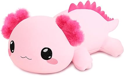 Weighted Stuffed Animals, Axoltol Stuffed Animal with Weighted Beads, Cute Plush Toy Pillow Gifts for Adults Kids Boys Girls