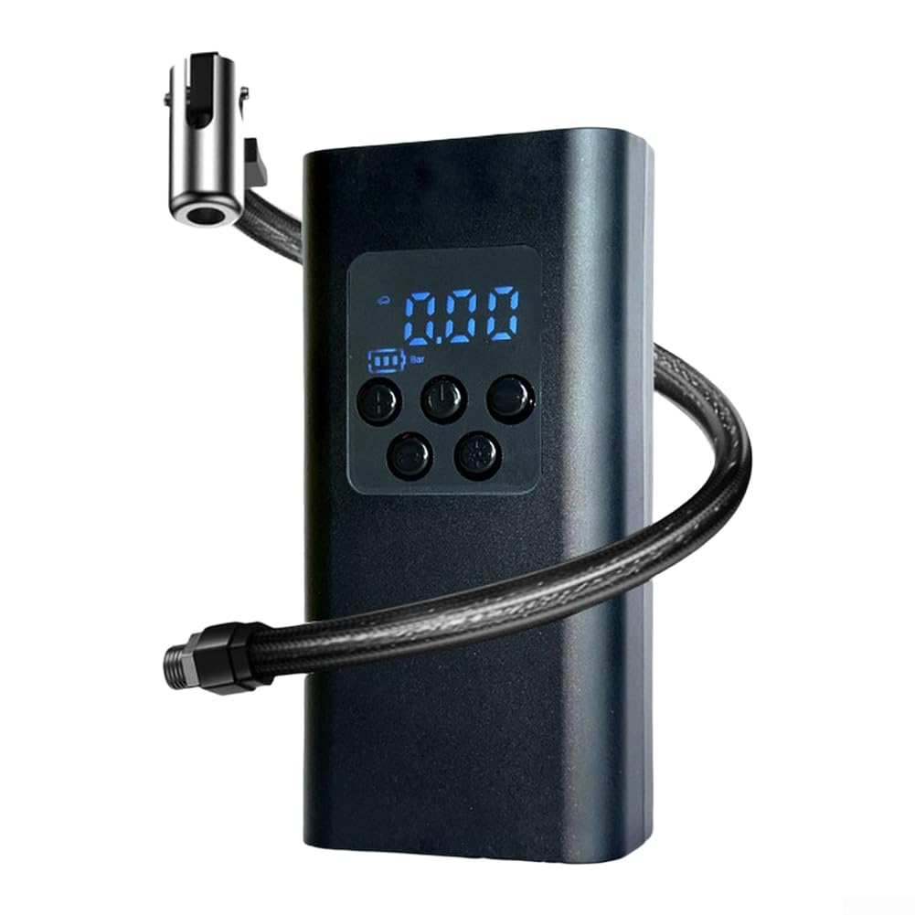 Pompa Auto 45L/min Pressione Preimpostata Pompa Auto 45L/min | Arresto pressione, flusso 45L/min, per sicuro per preciso, ideale gomme auto