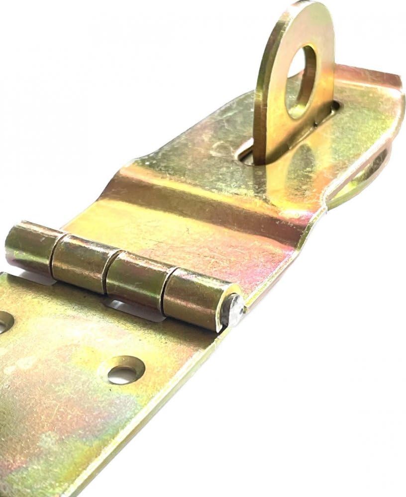 20 cerniere dritte 90 x 50 | oro galvanizzato, resistente alle intemperie e alla ruggine, per cassapanche, cantine, armadi, mobili