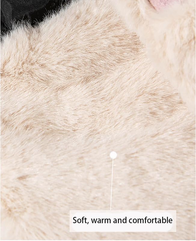 DAISHA Women Men Winter Trapper Hat Ear Flaps Russian Ushanka Trooper Aviator Hunting Hats Eskimo Windproof Ski Snow Cap