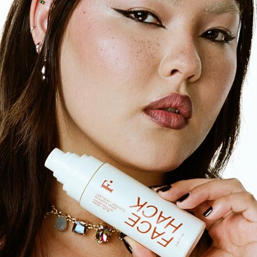 Image of Freck FACE HACK Blur + Bond Setting Spray, 3.38oz | Makeup Setting Spray for Blurring Skin, Long-Lasting Hold | Hydrating Oil Control Mist, Alcohol-Free Clean Vegan Formula