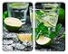 WENKO Herdabdeckplatte Universal Mojito, 2er Set Herdabdeckung für alle Herdarten, Gehärtetes Glas, 30 x 52 cm, mehrfarbig