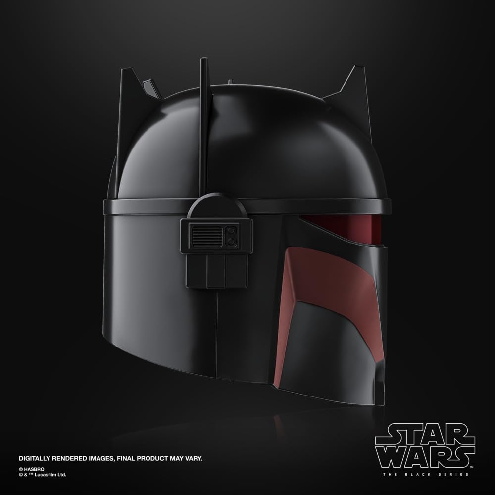 Star Wars Hasbro, Casco di Moff Gideon BL Sight Electronic, Elmetto Giocattolo Ispirato a The Mandalorian, Giochi di Halloween, Design Premium per Ragazzi e Ragazze dai 14 Anni in Su