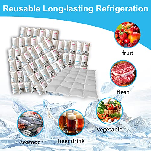 Image of RAINBOW Dry Ice Packs for Shipping, 24 Sheets